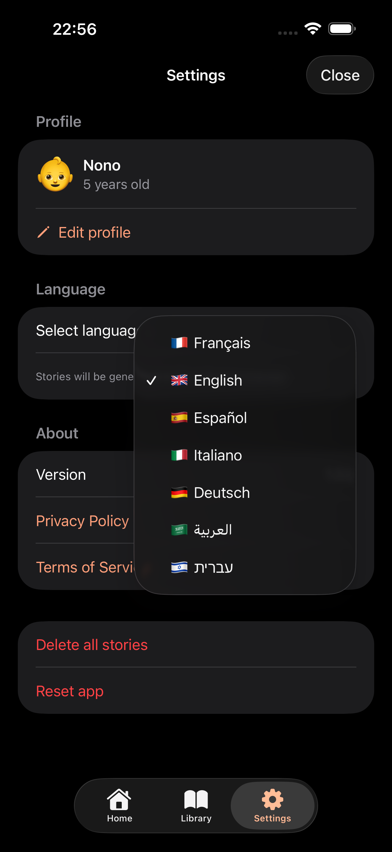 Language Selector