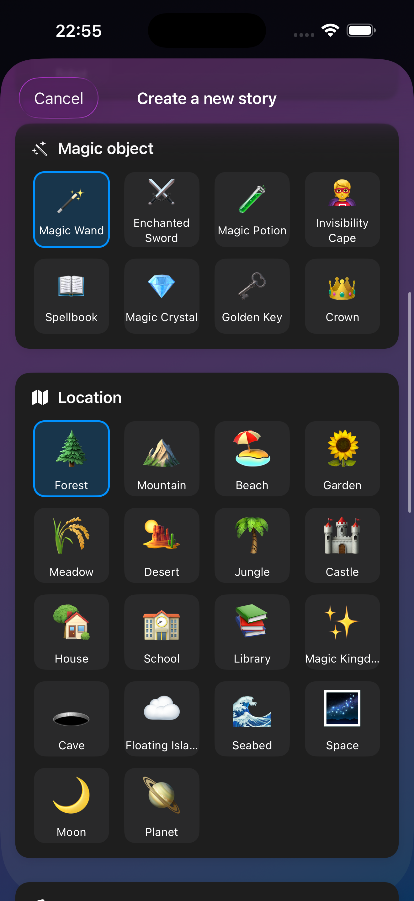 Location Selection